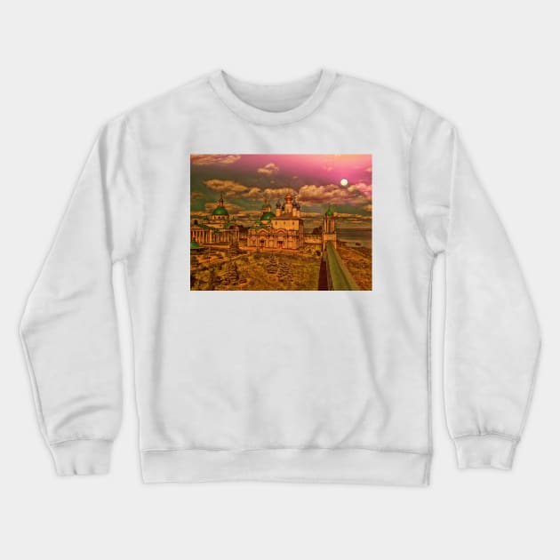 Spaso-Yakovlevsky Monastery. Rostov Velikiy. Russia Crewneck Sweatshirt by vadim19